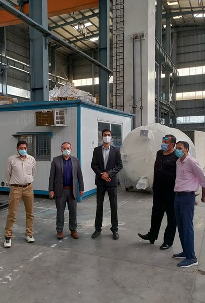 Inspecting Oxygen Factory